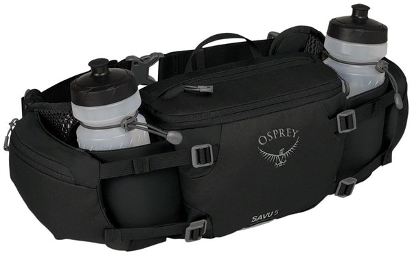 Osprey Savu 5 Lumbar Pack - One Size, Black Lumbar/Fanny Pack