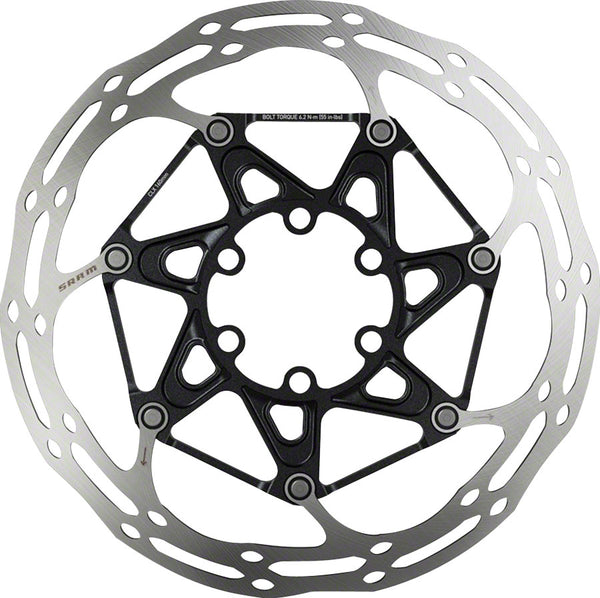 パーツ SRAM Centerline 180mm pair SRAM Centerline X Disc Brake Rotor - 180mm, 6-Bolt, Steel Bolts