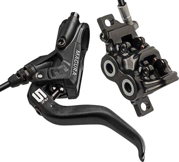 MAGURA MT5 リアブレーキ Magura MT5 Disc Brake and Lever - Front or Rear, Hydraulic, Post