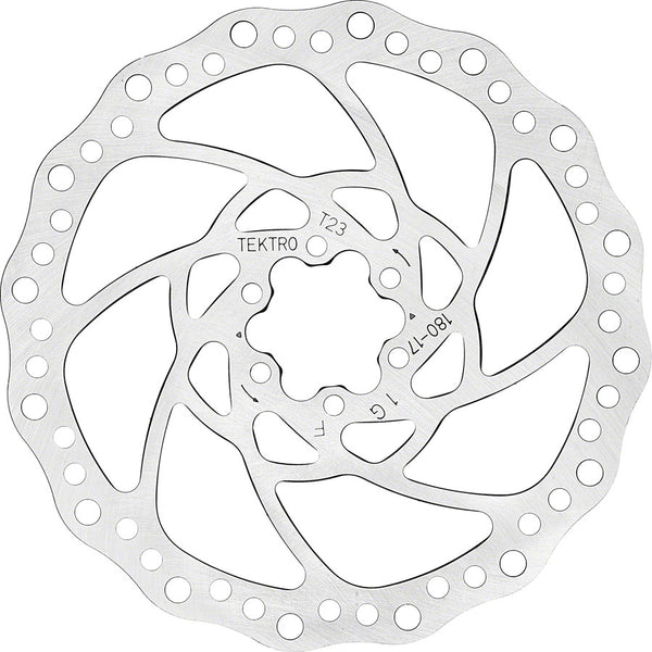 パーツ Tektro t2.3mm 180mm 6-Bolt Brake Rotor パーツ Tektro t2.3mm 180mm 6-Bolt Brake Rotor Tektro Disc