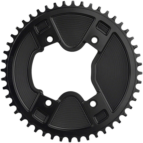 Wolf Tooth Drop-Stop 110BCD 48T 新品 Wolf Tooth Aero 110 Asymmetric BCD Chainring - 48t, 110 Asymmetric