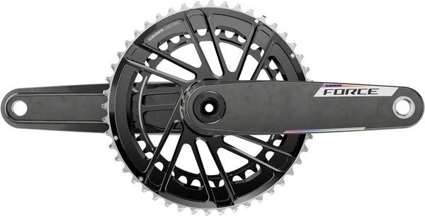 SRAM Force コンポーネントグルプセット SRAM Force Crankset - 165mm, 12-Speed, 48/35t, 8-Bolt Direct Mount
