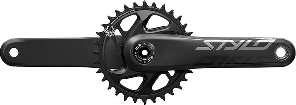 TRUVATIV STYLO 175mm カーボンクランクセット TruVativ STYLO Carbon Eagle Boost Crankset - 175mm, 12-Speed, 32t