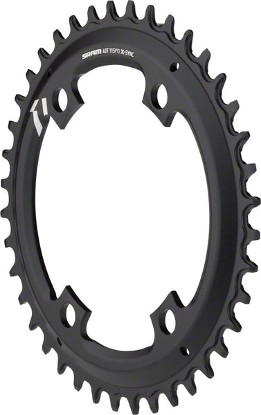 SRAM X-Sync Chainring 40T 110mm Asymmetric BCD, Black Chainring
