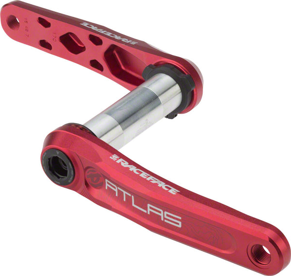 Race Face Atlas Cinch Crank Arm Set: 170mm Red