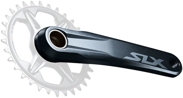 Shimano SLX FC-M7100-1 Crankset - 165mm, 12-Speed, 1x, Direct