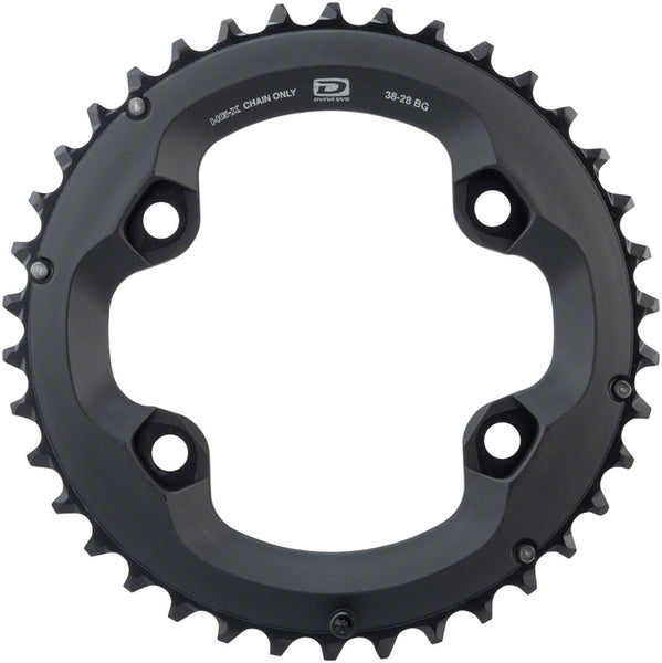 Shimano Deore FC-M6000 Chainring - 34t, 10-Speed, 96mm Asymmetric