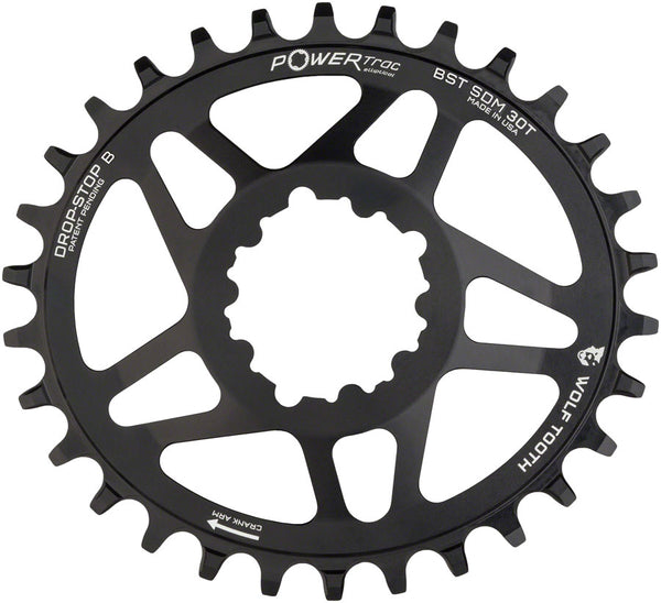 Wolf Tooth Elliptical Direct Mount Chainring - 30t, SRAM Direct