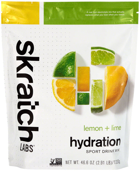 Skratch Labs Hydration Sport Drink Mix - Lemon + Lime, 60-Serving  Resealable Pouch