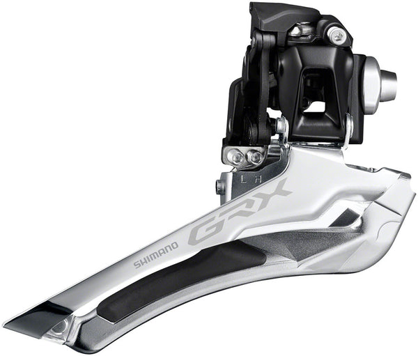 Shimano GRX FD-RX400-F 2x10 Speed Braze-On Front Derailleur, 46t