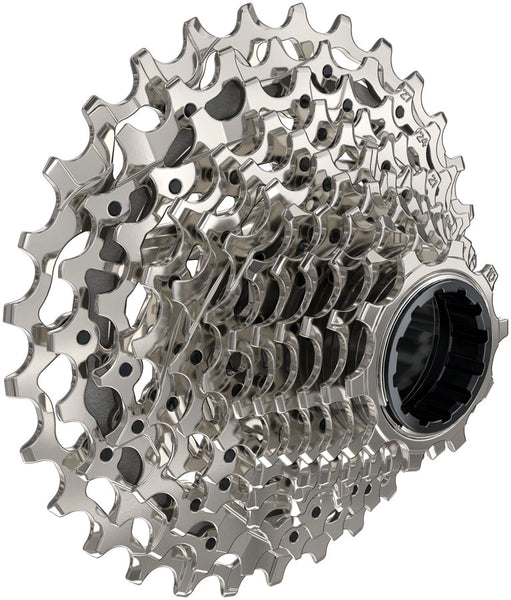 パーツ SRAM XG-1250 XDR 12s 10-30t SRAM Rival AXS XG-1250 Cassette - 12-Speed, 10-30t, Silver, For