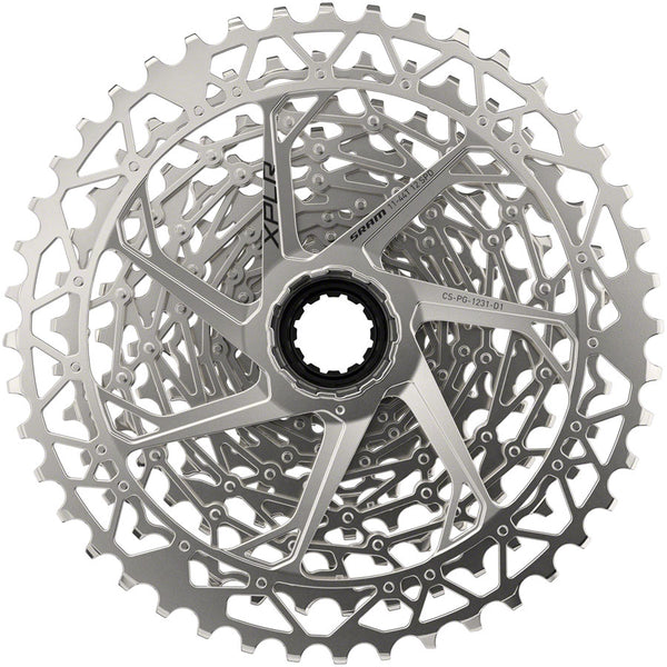 SRAM PG--1231-D1 11-44T 12S スプロケット ジャンク SRAM XPLR PG-1231 Cassette - 12-Speed, 11-44t, Silver, D1