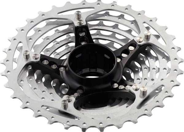 111。 Shimano Deore XT CS-M770 Cassette - 9 Speed, 11-32t, Silver