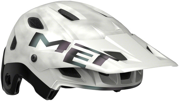 MET Parachute MCR Mips Helmet - White Iridescent Matte, Small Helmets