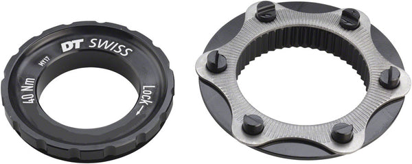 DT Swiss Disc Brake Adaptor - Centerlock/6-Bolt Disc Rotor Adaptor