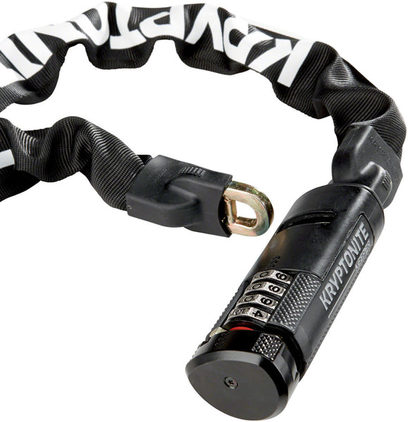 Kryptonite Keeper 790 Chain Lock with Combination: 2.95' (90cm