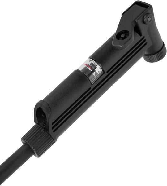 Topeak Road Morph G Pump - with Gauge, Black, 140psi Frame Pump