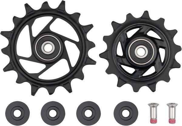 SRAM XX Eagle T-Type AXS Rear Derailleur Pulley Kit - 14t Upper and 16t  Lower