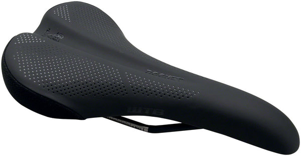 WTB Rocket Saddle - Titanium, Black, Wide Saddles 714401655959