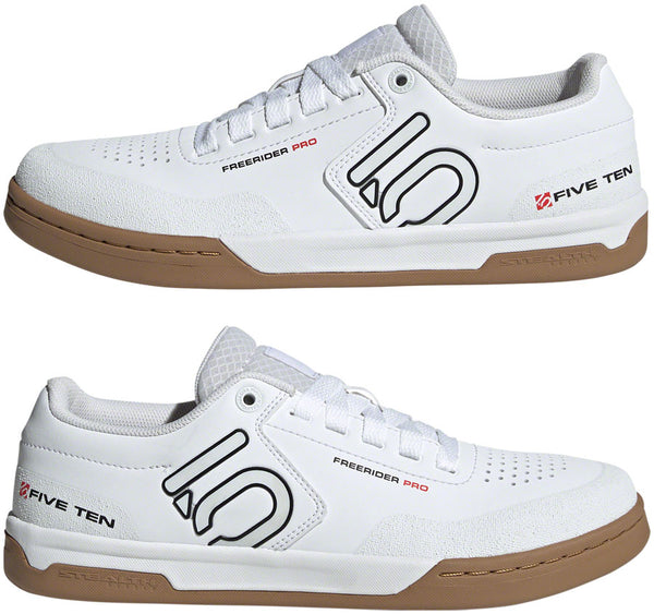 Five Ten Freerider Pro Flat Shoes - Men's, FTWR White/Core Black