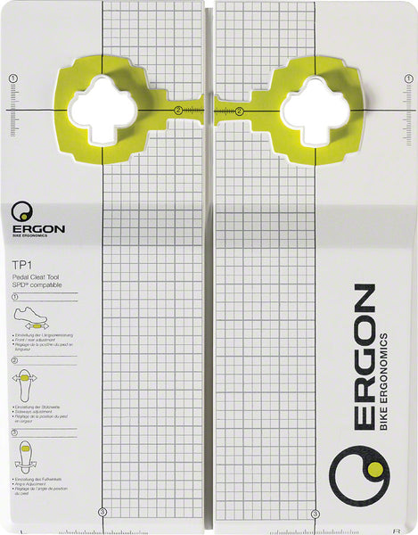 ergon pedalen Ergon TP1 Shimano SPD Cleat Fitting Tool Measurement Tool | Part #