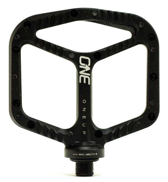 oneup aluminium pedale OneUp Components Aluminum Platform Pedals, Black Pedals Pedal Type