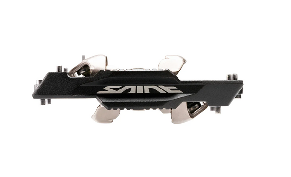 PD-M821 自転車用ペダル ブラック、セイント、saint Shimano Saint PD-M821 Clipless SPD Pedals w/ Cleats, Black