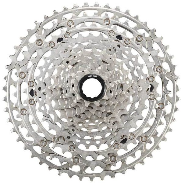 DEORE CS-M6100 12速カセット Shimano Deore CS-M6100-12 Cassette - 12-Speed, 10-51t, Silver, For