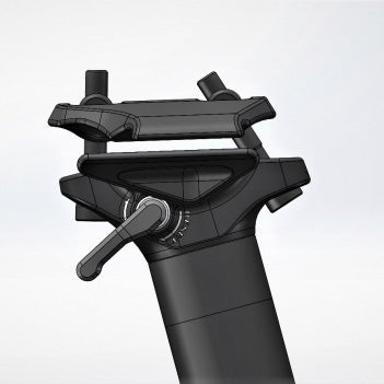 Bike Yoke Quick Reset Lever, Revive - Black Dropper Seatpost Part