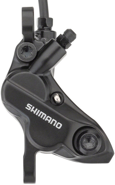 Shimano Deore BL-MT501/BR-MT520 Disc Brake and Lever - Rear, Hydraulic,  Post Mount, Black