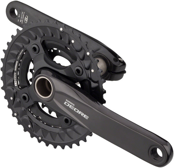 Shimano FC-M6000-3 Crankset - 175mm, 10-Speed, 40/30/22t, 96