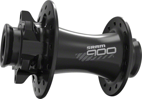 SRAM 900 Front Hub - 15/12/QR x 100mm, 6-Bolt, Black, 24h Front