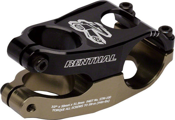 Renthal Duo Stem: 50mm, +10 degree, 31.8mm, 1-1/8