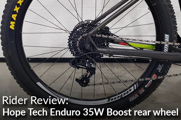 Hope Tech Enduro 35W Rear Wheel: Rider Review | Worldwide Cyclery