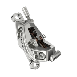 SRAM Level Ultimate Stealth Disc Brake Caliper Assembly - Front/Rear, Post Mount, 4-Piston, Silver, C1 - Disc Brake Calipers - Level Stealth Series Disc Brake Calipers