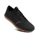 Crank Brothers Stamp Street Fabio Men's Flat Shoe - Black/Gum Flat Shoe Stamp Street Fabio Shoe