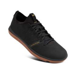 Crank Brothers Stamp Street Fabio Men's Flat Shoe - Black/Gum Flat Shoe Stamp Street Fabio Shoe