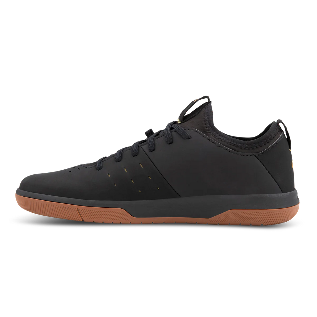 Crank Brothers Stamp Street Fabio Men's Flat Shoe - Black/Gum Flat Shoe Stamp Street Fabio Shoe