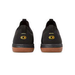Crank Brothers Stamp Street Fabio Men's Flat Shoe - Black/Gum - Flat Shoe - Stamp Street Fabio Shoe
