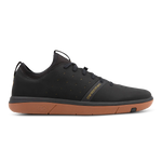 Crank Brothers Stamp Street Fabio Men's Flat Shoe - Black/Gum - Flat Shoe - Stamp Street Fabio Shoe