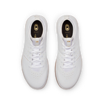 Crank Brothers Stamp Street Fabio Men's Flat Shoe - White/Gum - Flat Shoe - Stamp Street Fabio Shoe