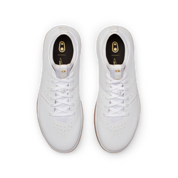 Crank Brothers Stamp Street Fabio Men's Flat Shoe - White/Gum - Flat Shoe - Stamp Street Fabio Shoe