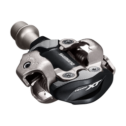 Shimano XT M8100 Deore Clipless SPD Pedals with Cleats, Black / Silver (SM-SH51) MPN: EPDM8100 Pedals XT Pedals