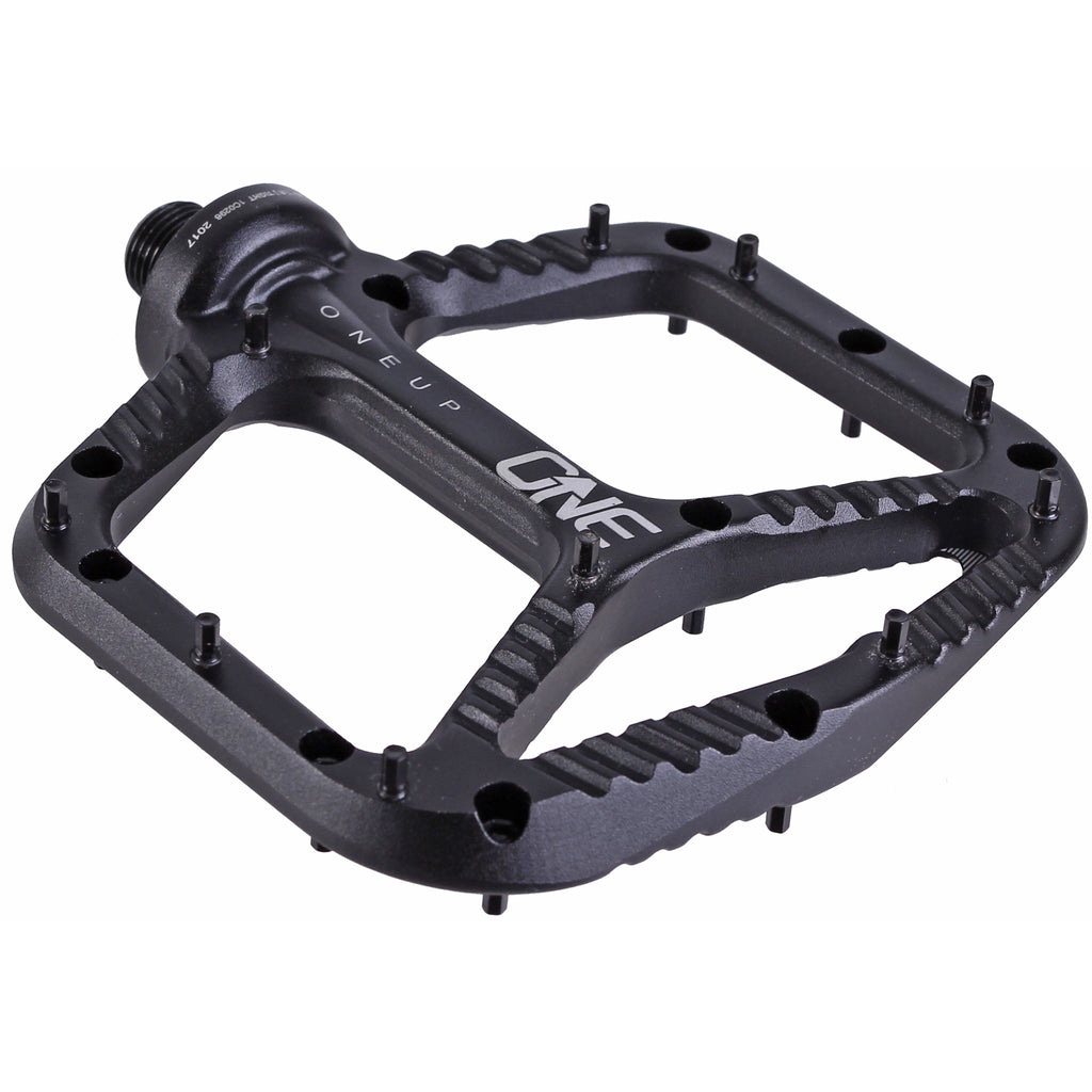 OneUp Components Aluminum Platform Pedals, Black Pedals Pedal Type