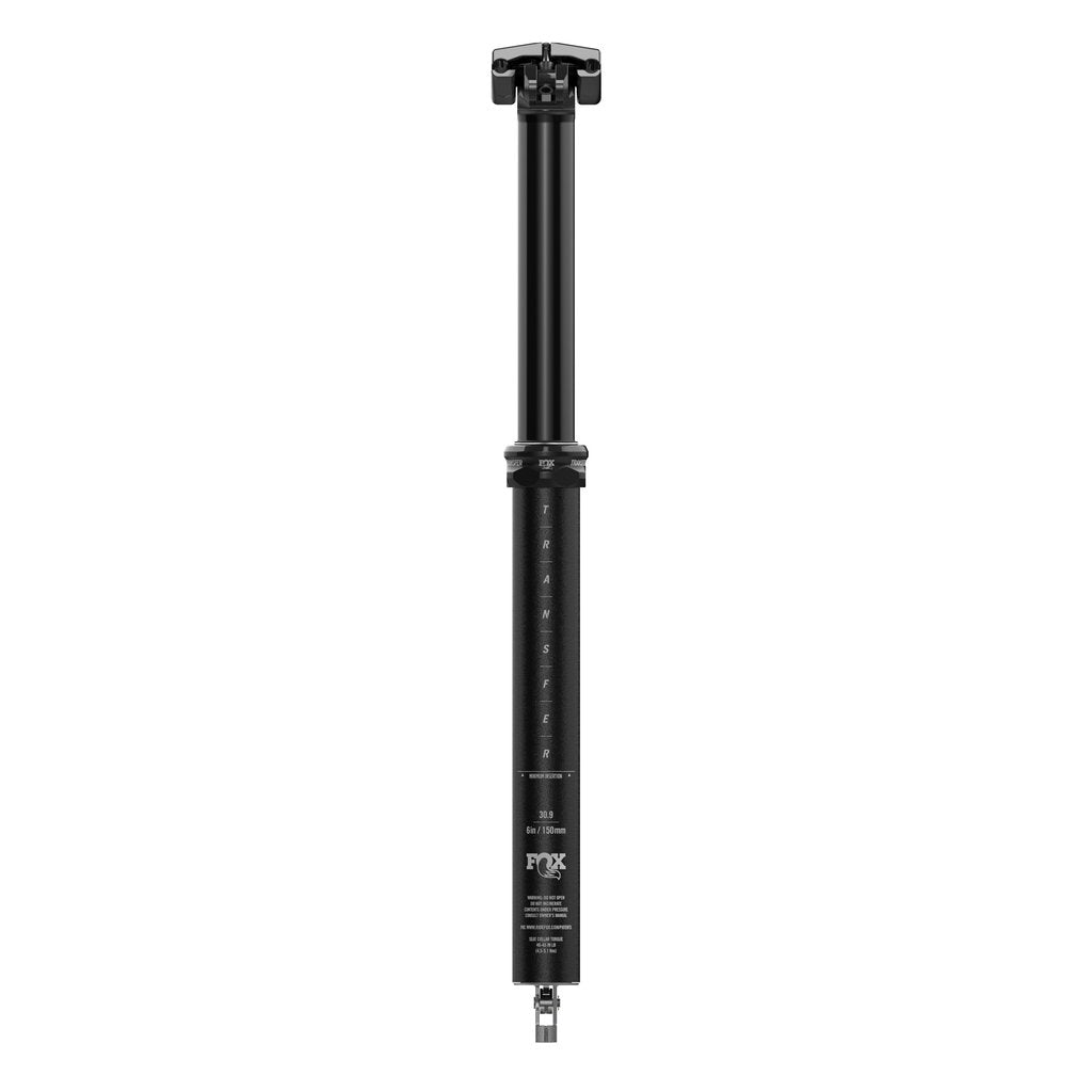 FOX Transfer Performance Series Elite Dropper Seatpost - 31.6, 100 mm, Internal Routing, Anodized Upper MPN: 925-01-135 UPC: 821973383668 Dropper Seatpost Transfer Performance Series Elite Dropper Seatpost