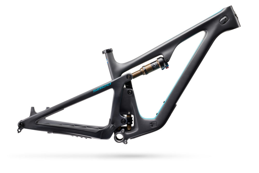 Yeti SB120 Turq Series Frame Only Fox Factory Float - Black Mountain Frame SB120