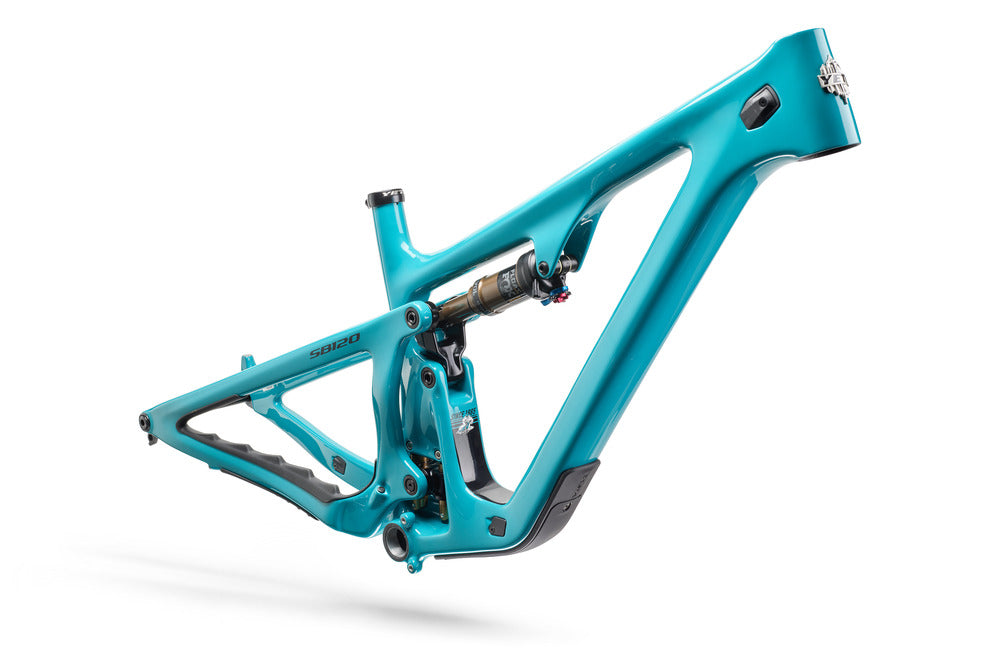 Yeti SB120 Turq Series Frame Only w/ Fox Factory Float Turquoise