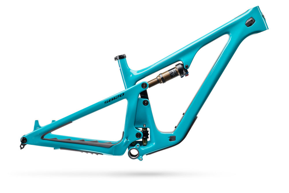 Yeti SB120 Turq Series Frame Only Fox Factory Float - Turquoise Mountain Frame SB120