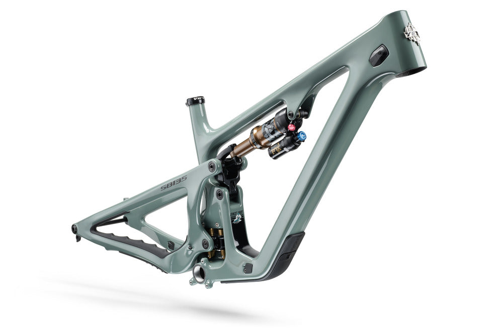 Yeti SB135 Turq Series Frame Only w Fox Float Factory Rhino Mountain Worldwide Cyclery