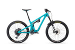 Yeti SB135 Carbon Series Lunch Ride Complete Bike w/ C2 GX Build Turquoise Mountain Bike SB135